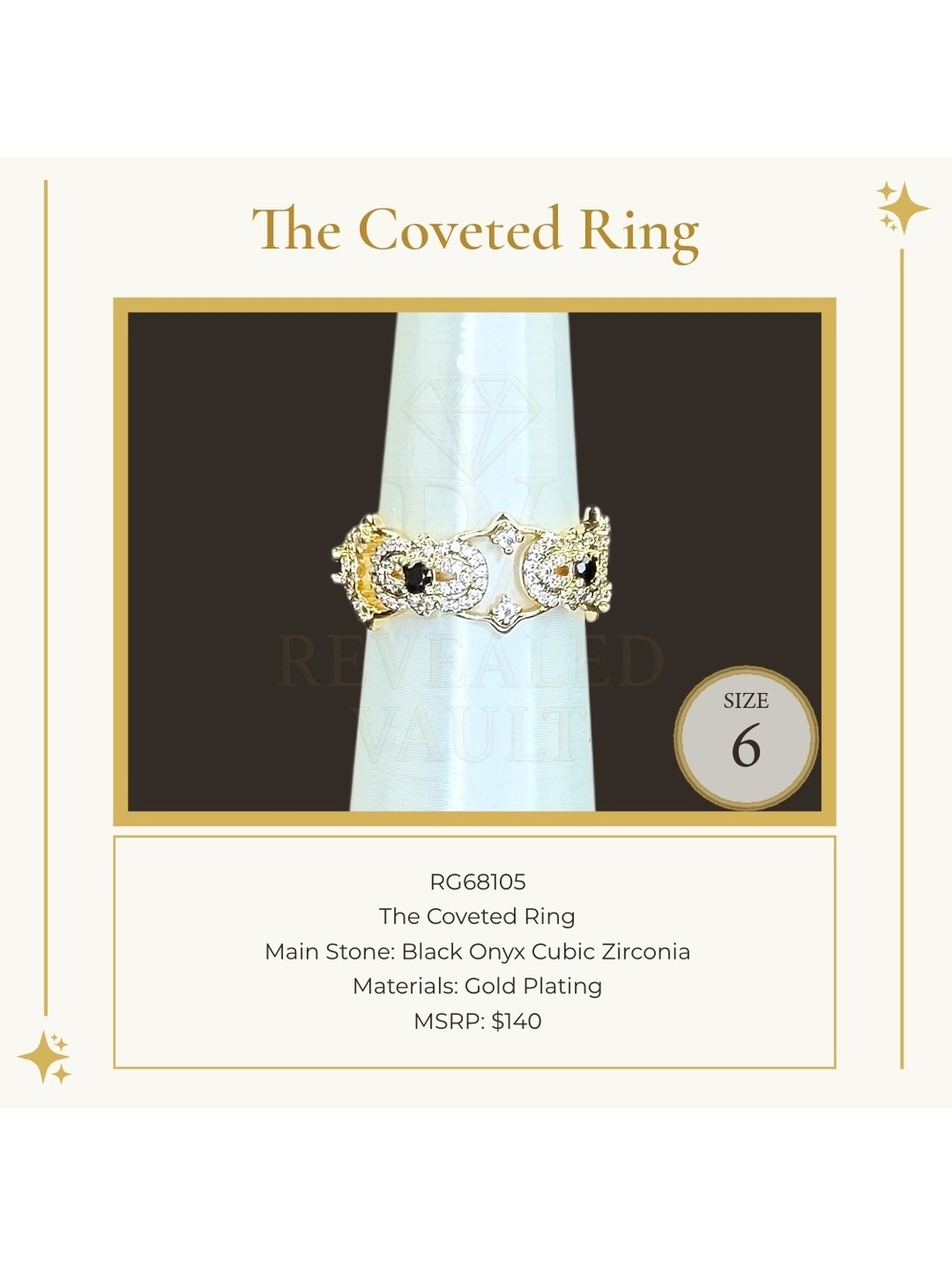 The Coveted Ring - Size 6 - OG